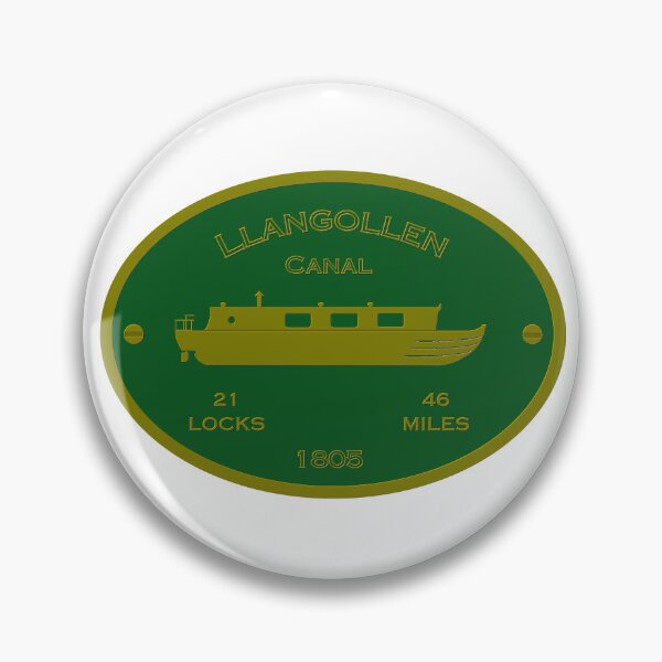 Item preview, Llangollen Canal (green) designed and sold by canal-arts.