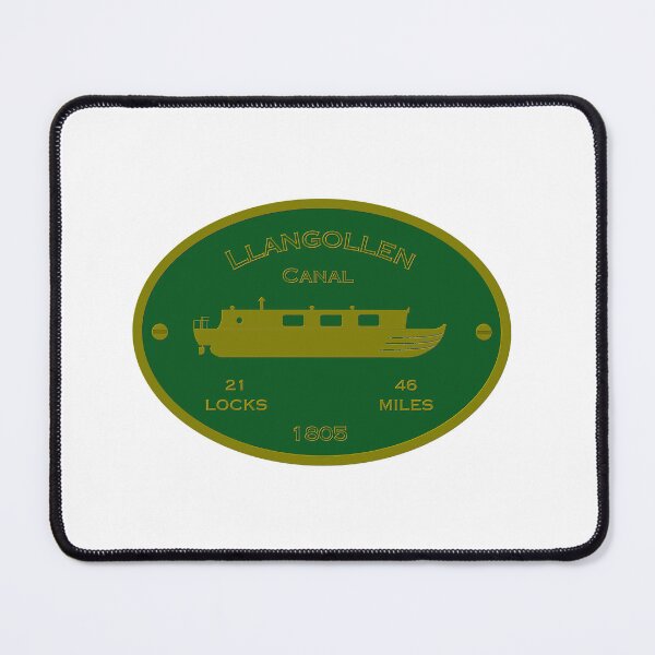 Item preview, Llangollen Canal (green) designed and sold by canal-arts.