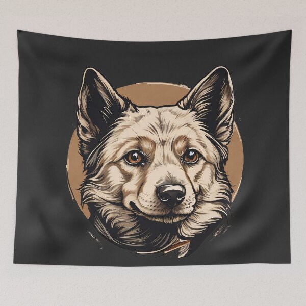 Item preview, Unique Dog Portraits | Detailed Canine Artwork designed and sold by yeekazar.