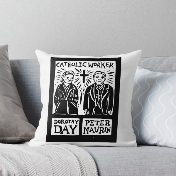 Item preview, Dorothy Day and Peter Maurin Catholic Worker Founders  designed and sold by SarahFullerArt.