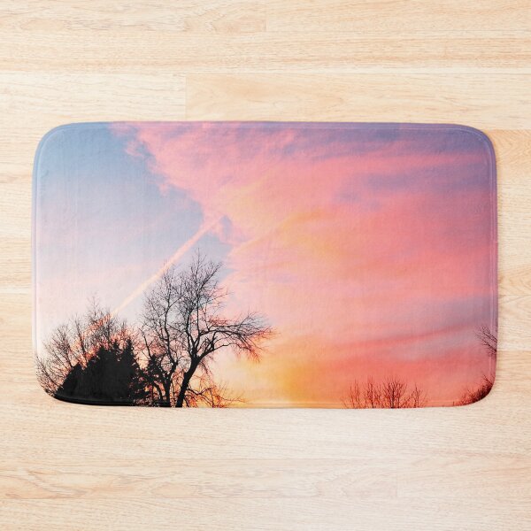 Item preview, Wispy Sunset Cloud Trails designed and sold by bjtomiko.