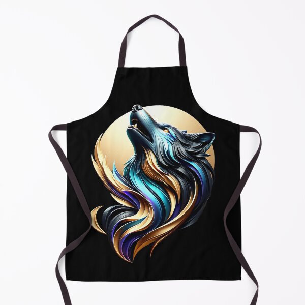Item preview, lobo colorido designed and sold by SigritG.