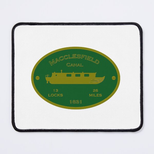 Item preview, Macclesfield Canal (green) designed and sold by canal-arts.