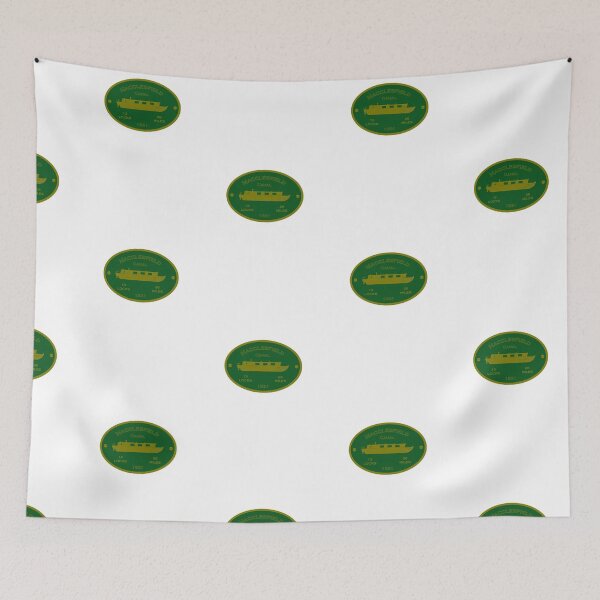 Item preview, Macclesfield Canal (green) designed and sold by canal-arts.