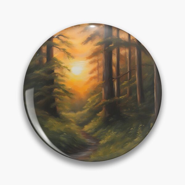 Item preview, Sunrise in Spring Forest designed and sold by CalmnessbyChoice.