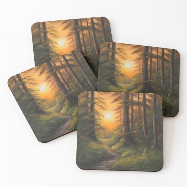 Item preview, Sunrise in Spring Forest designed and sold by CalmnessbyChoice.