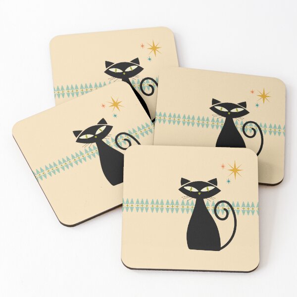 Item preview, Retro Black Cat  designed and sold by sierralimawisky.