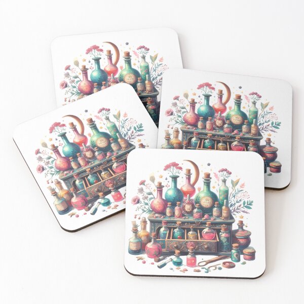 Item preview, Mystic Elixirs: Vintage Apothecary designed and sold by Kaytees.