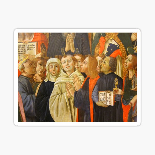 Item preview, Detail from the coronation of the virgin, Bandini Museum, Fiesole, Italy designed and sold by David Carton.