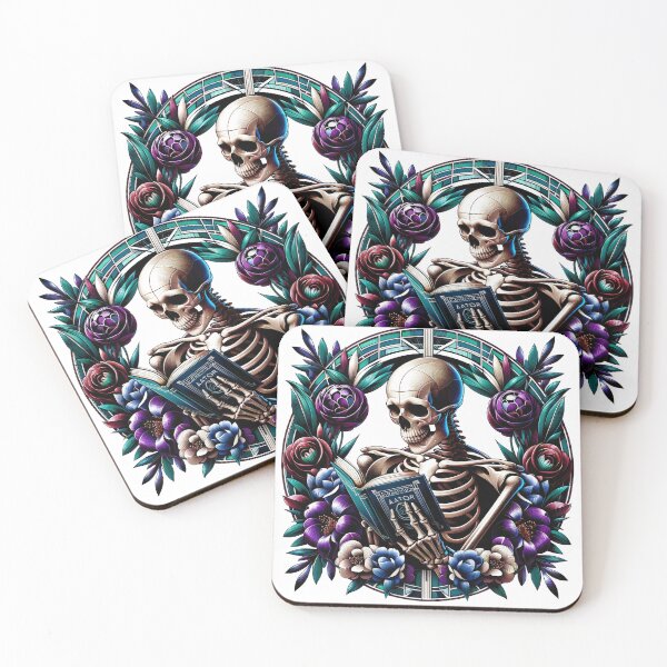 Item preview, Skeleton Reading designed and sold by Truck Stop One.