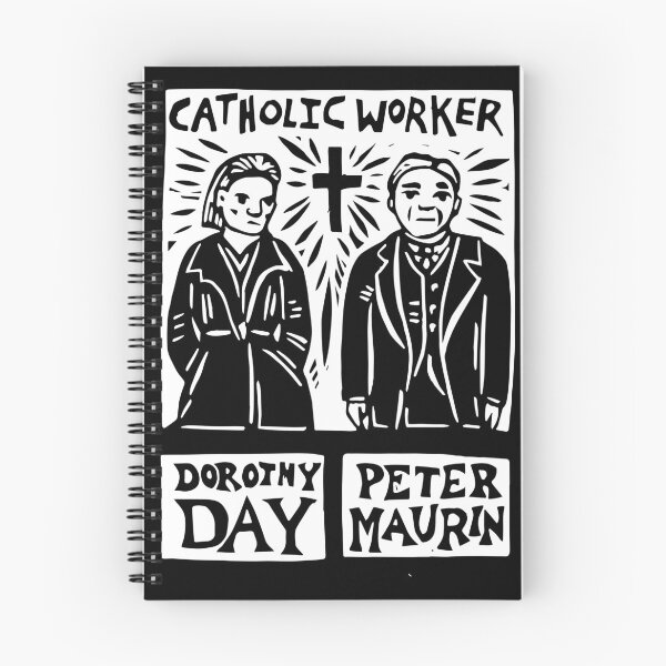 Item preview, Dorothy Day and Peter Maurin Catholic Worker Founders  designed and sold by SarahFullerArt.