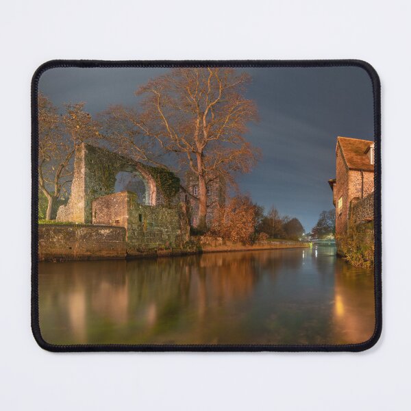 Item preview, Canterbury, river Stour ant night designed and sold by rogerstanger.
