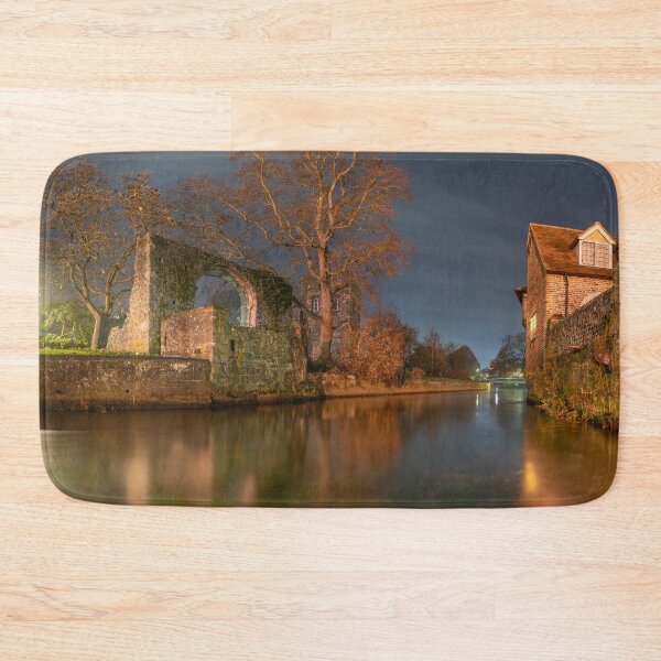 Item preview, Canterbury, river Stour ant night designed and sold by rogerstanger.