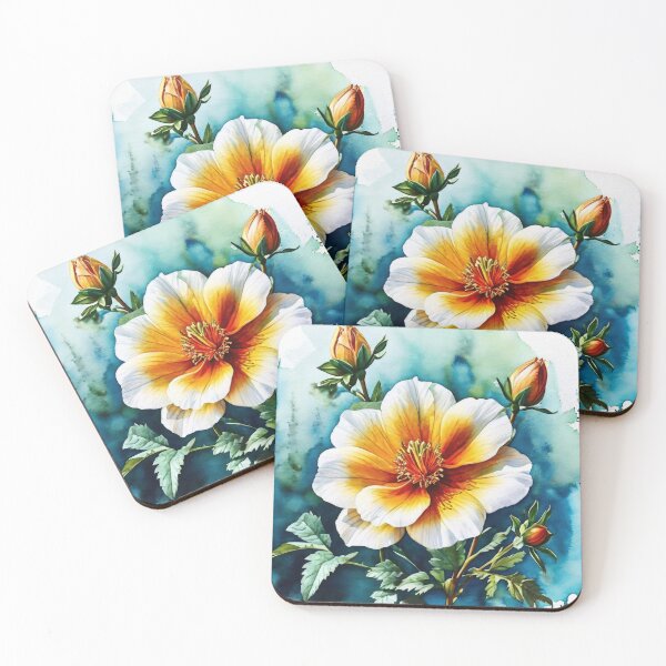 Item preview, Watercolor flower  designed and sold by myikigai.