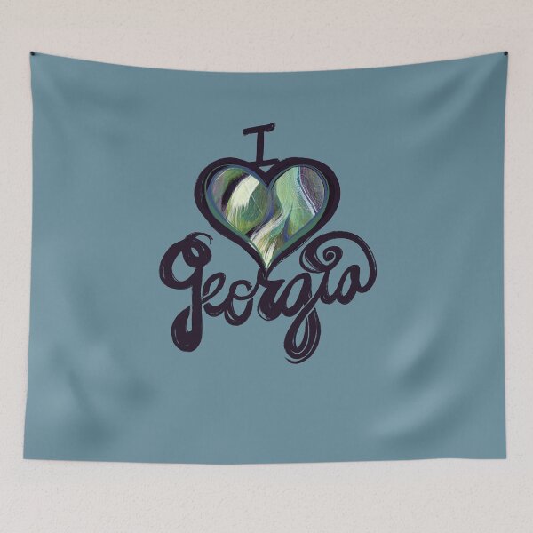 Item preview, I Love Georgia designed and sold by FrictionMaxxing.