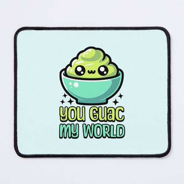 Item preview, You Guac My World! Cute Guacamole Pun designed and sold by PMCreative.