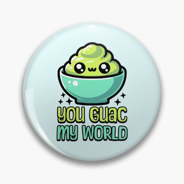 Item preview, You Guac My World! Cute Guacamole Pun designed and sold by PMCreative.