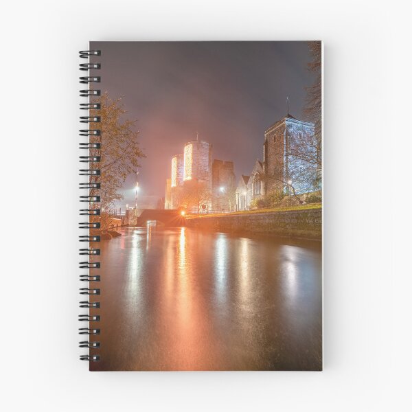 Item preview, Canterbury at Night with Westgate towers designed and sold by rogerstanger.