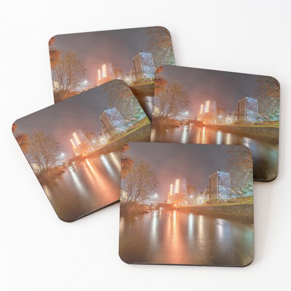 Item preview, Canterbury at Night with Westgate towers designed and sold by rogerstanger.