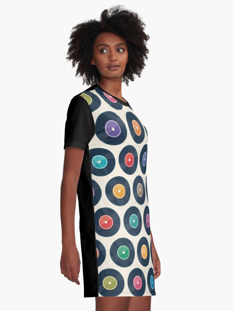 Vinyl Record Collection Kids T-Shirt for Sale by daisy-beatrice