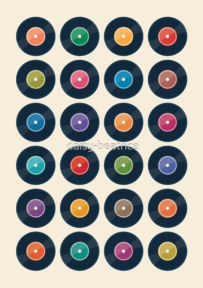 Vinyl Record Collection by daisy-beatrice