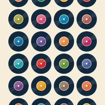 Artwork thumbnail, Vinyl Record Collection by daisy-beatrice