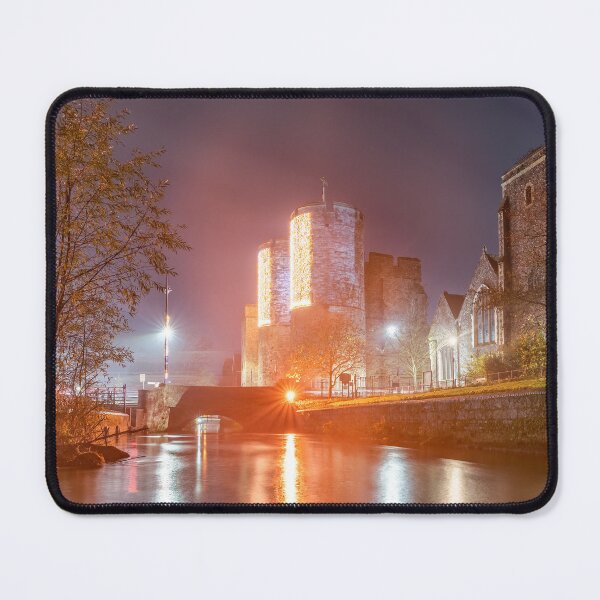 Item preview, Canterbury Westgate Towers at Christmas designed and sold by rogerstanger.