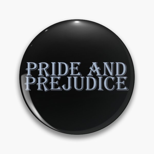 Item preview, pride and prejudice logo designed and sold by BohemianLetters.