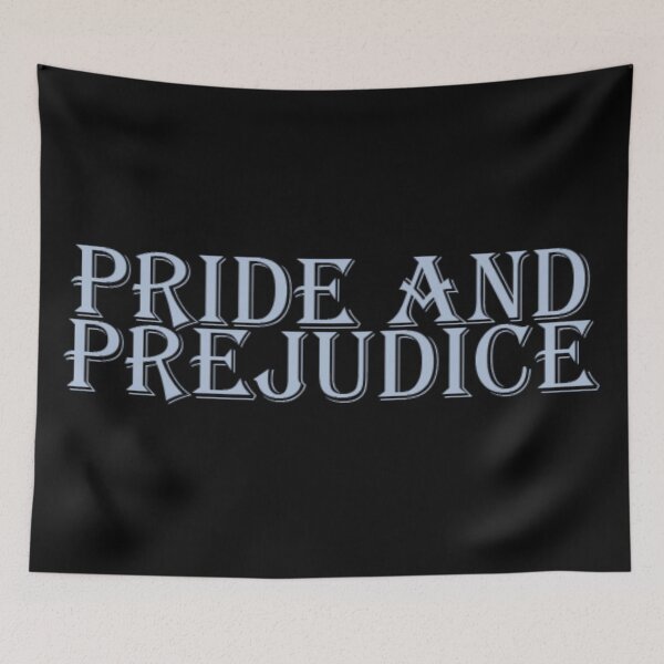 Item preview, pride and prejudice logo designed and sold by BohemianLetters.