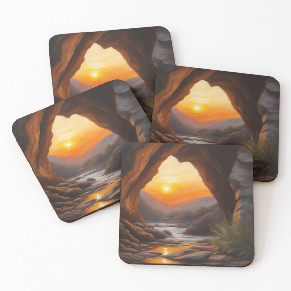 Item preview, Sunset in a Cave designed and sold by CalmnessbyChoice.