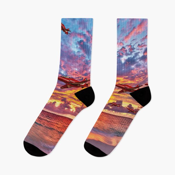 Item preview, Red Arrows Missing Man Formation at Sunset  designed and sold by stuyclarkey.