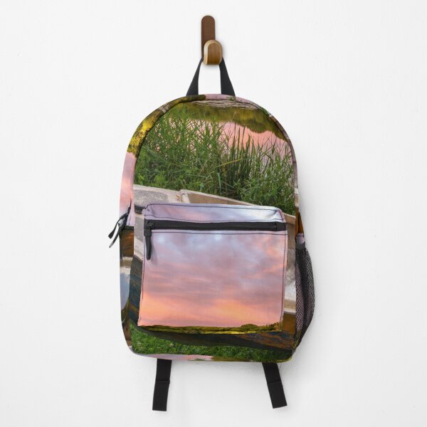 Item preview, Fordwich Trenley lake evening with boat designed and sold by rogerstanger.