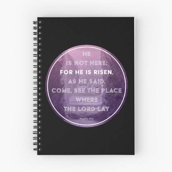 Item preview, Matthew 28:6 designed and sold by SecretSamaritan.