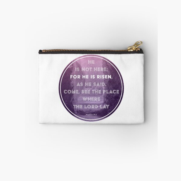 Item preview, Matthew 28:6 designed and sold by SecretSamaritan.