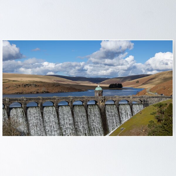 Item preview, Craig Goch Dam, Elan Valley, Wales, UK designed and sold by EDHPhotography.