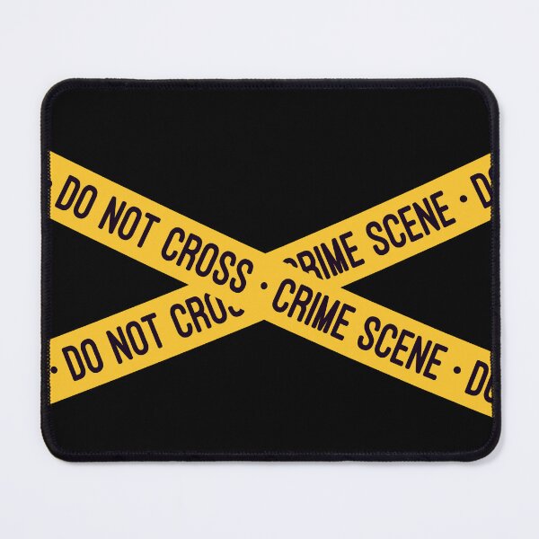 Item preview, Crime Scene Do Not Cross - For Cozy Crime Fans designed and sold by CozyMysteryFans.