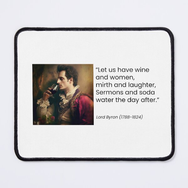 Item preview, Lord Byron designed and sold by QuotationInsp.
