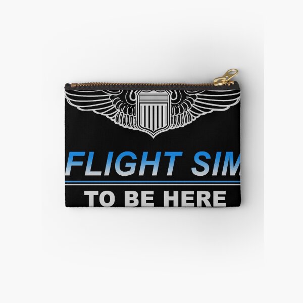 Item preview, I Paused my Flight Sim to Be Here Silver Pilot Wings designed and sold by RealPilotDesign.