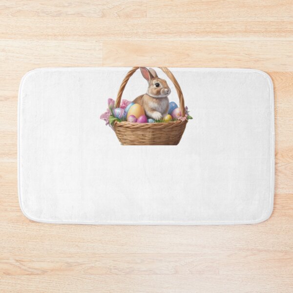 Item preview,  cute rabbit in a basket designed and sold by Expressions-Sel.