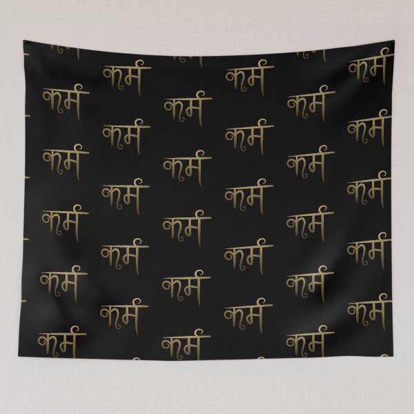Item preview, Karma in Sanskrit designed and sold by Milamara.