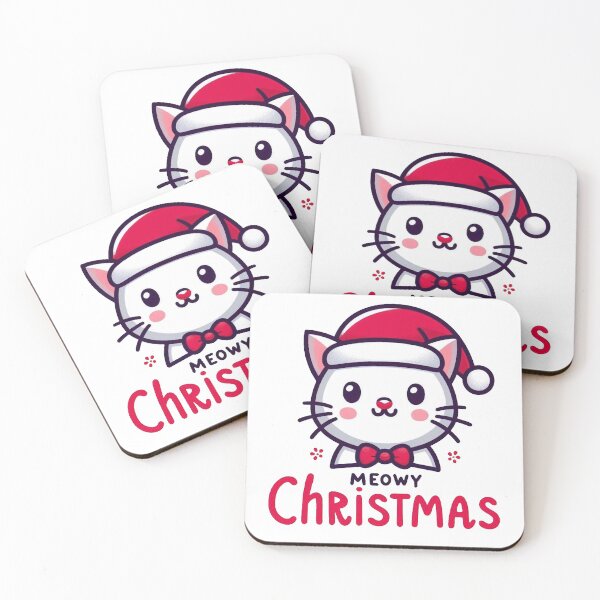 Item preview, Meowy Christmas designed and sold by Vkinsify.