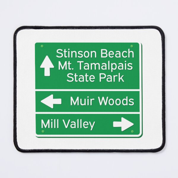 Item preview, Stinson Beach, Mt. Tamalpais, Muir Woods, Mill Valley designed and sold by SeeMac.