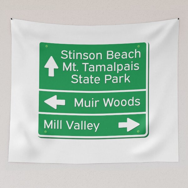 Item preview, Stinson Beach, Mt. Tamalpais, Muir Woods, Mill Valley designed and sold by SeeMac.