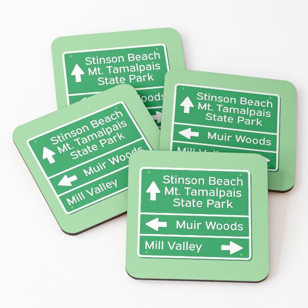 Item preview, Stinson Beach, Mt. Tamalpais, Muir Woods, Mill Valley designed and sold by SeeMac.