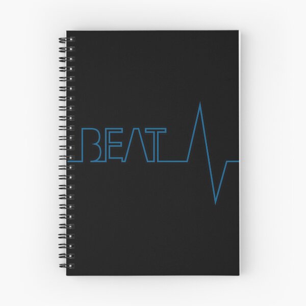 Item preview, beat music typography designed and sold by untagged-shop.
