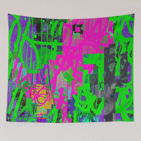 Item preview, Pixel Dino Graffiti 2 designed and sold by blackink-design.