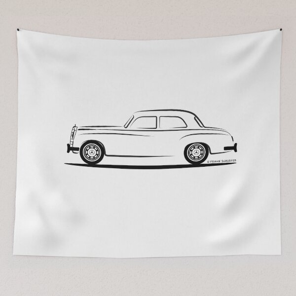 Item preview, Mercedes Benz Ponton W120 SedanBLK designed and sold by Frank Schuster.