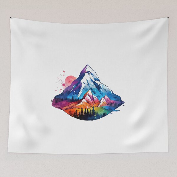Item preview, Drawing mountain  designed and sold by ShopMaxiDesigns.