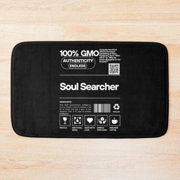 Item preview, Soul Searcher Typography Artwork designed and sold by Obsidian Ink by Wilshire.