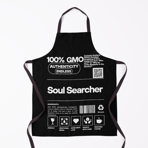 Item preview, Soul Searcher Typography Artwork designed and sold by Obsidian Ink by Wilshire.